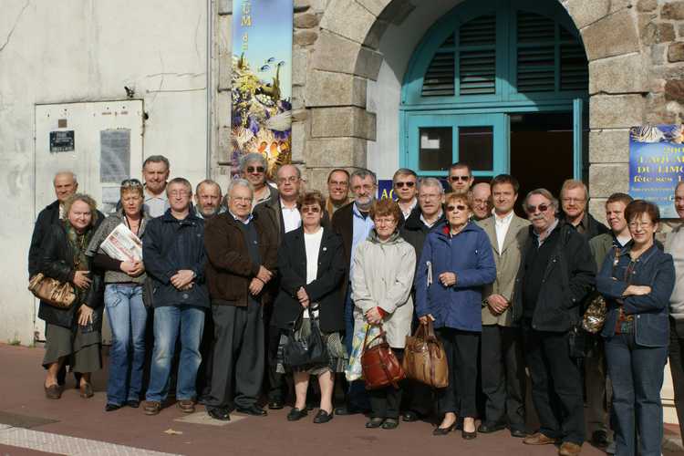 devant l'Aquarium de Limoges devant l'Aquarium de Limoges